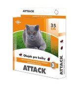 Obojok pre mačky STACHEMA ATTACK antiparazitný 35 cm
