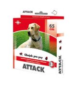 Obojok pre psov STACHEMA ATTACK antiparazitný 65 cm