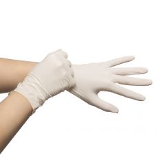 Ochranné jednorazové rukavice latex 100 ks veľ. M