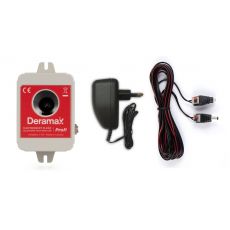 Deramax Ultrazvukový plašič - odpudzovač kún a hlodavcov Deramax-Profi + CN01 + 5m kábel