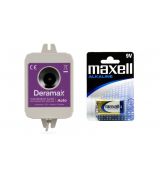 Deramax Odpudzovač - plašič kún a hlodavcov do auta Deramax-Auto + 9V batéria Maxell