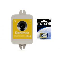 Deramax Odpudzovač - kún a hlodavcov Deramax-Klasik + 9V batéria MAXELL