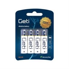Batéria AA alkalická Geti 4 ks